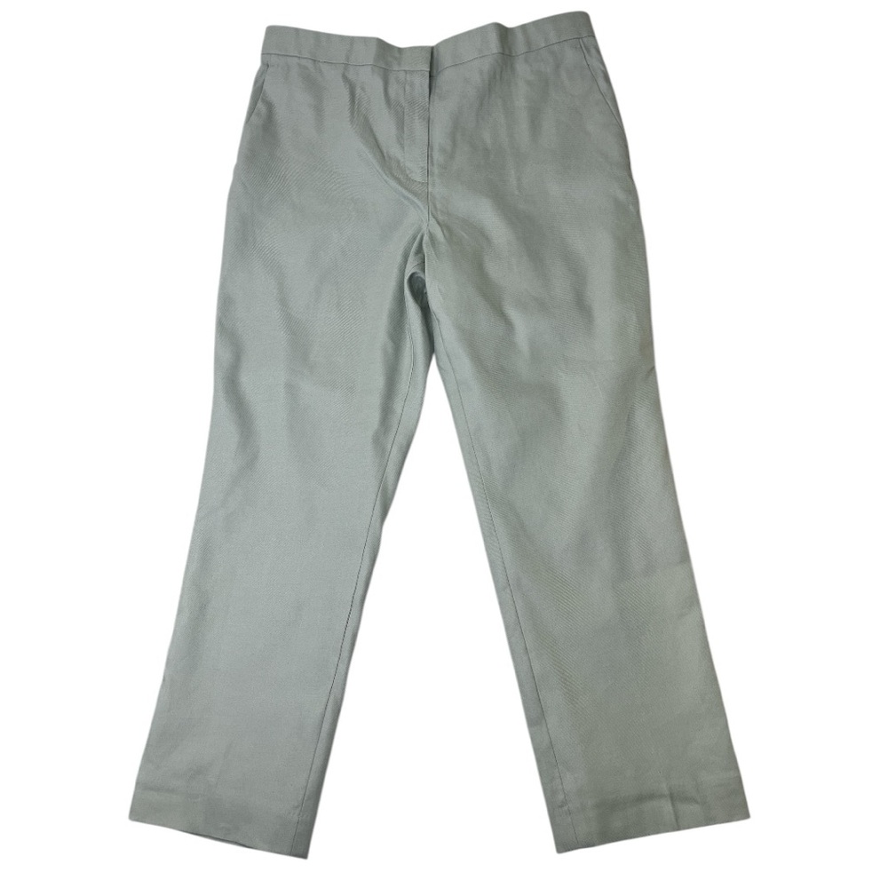 Ann Taylor Linen blend Ankle Length Women’s Pants Sz 16 light green